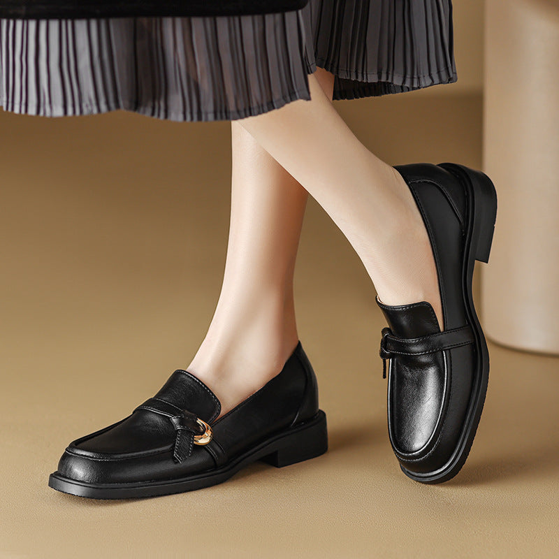 Chaussures Femme Chic & Confort – Petit Talon, Bout Rond