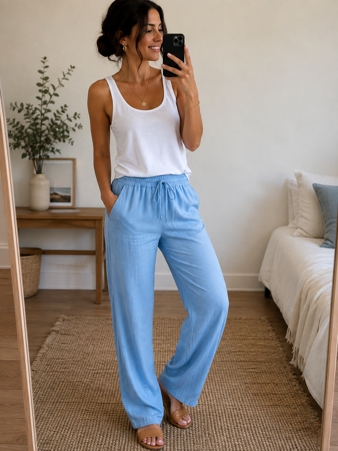 Pantalon Femme Fluide – Confort & Style