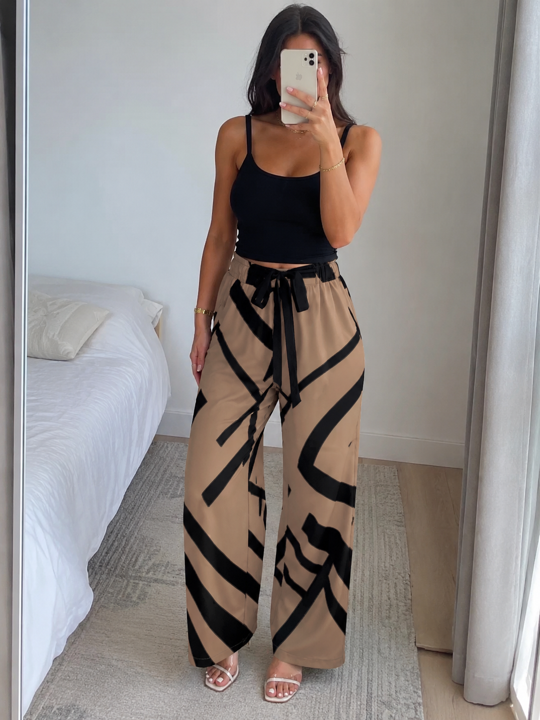 Pantalon Ample Femme – Confort & Style
