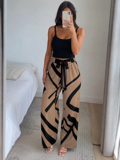 Pantalon Ample Femme – Confort & Style