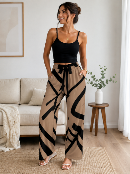 Pantalon Ample Femme – Confort & Style