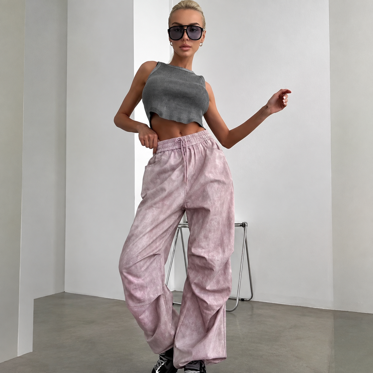 Pantalon Large Femme – Style Casual