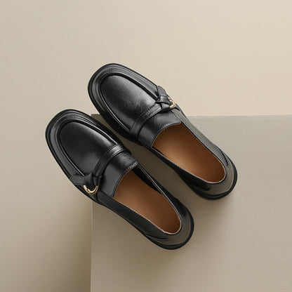 Chaussures Femme Chic & Confort – Petit Talon, Bout Rond