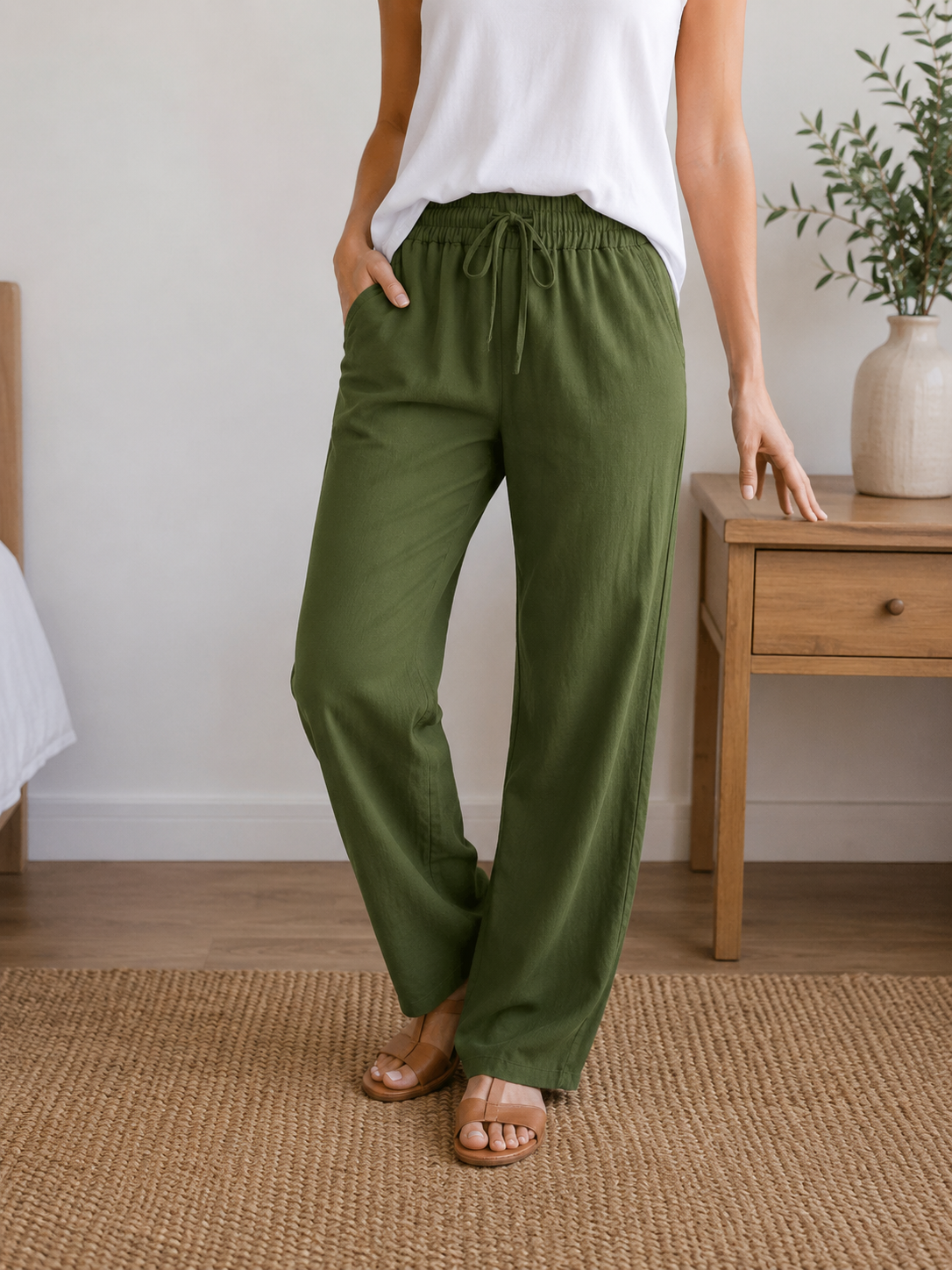 Pantalon Femme Fluide – Confort & Style