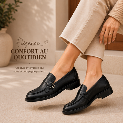 Chaussures Femme Chic & Confort – Petit Talon, Bout Rond