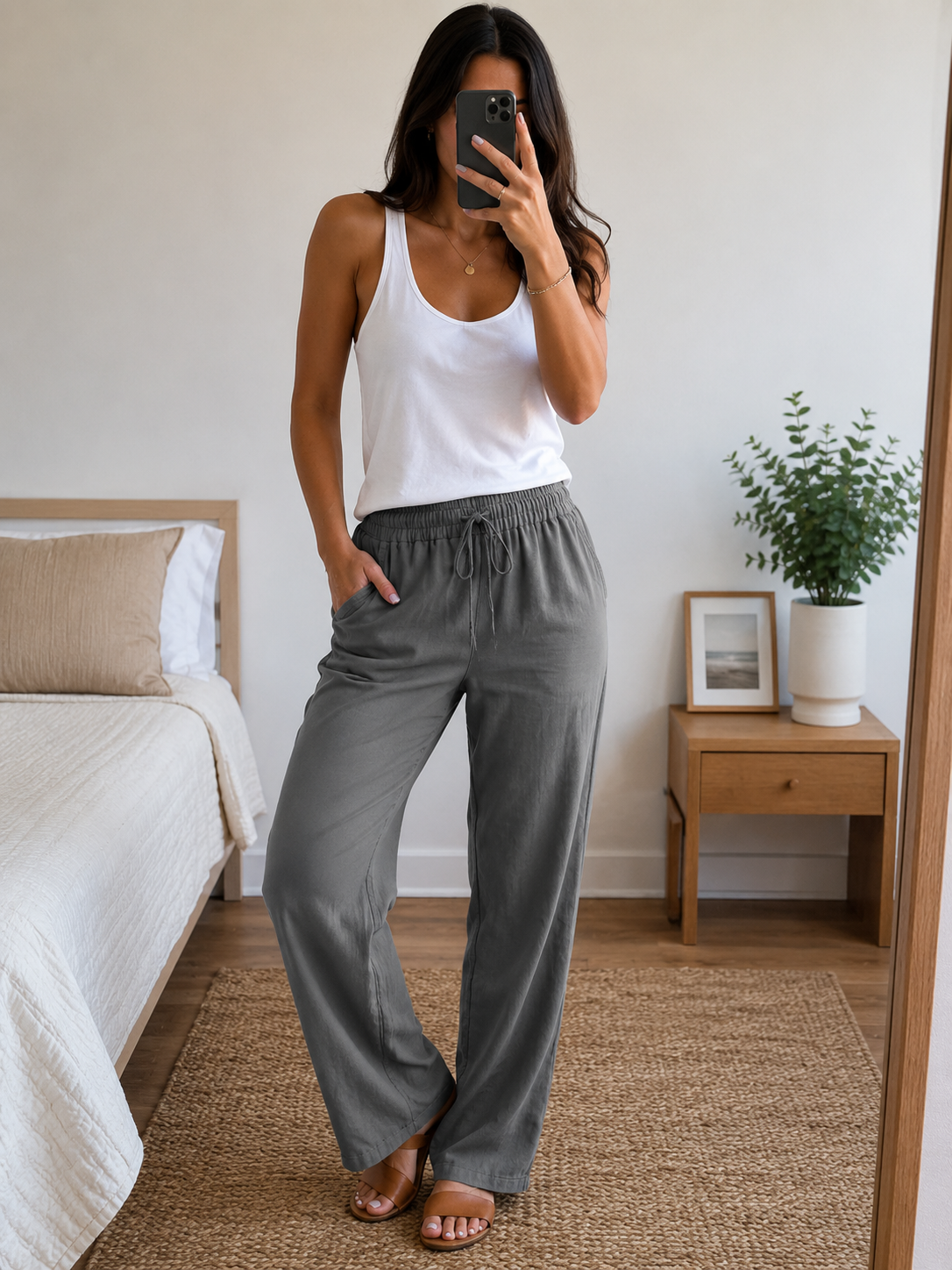 Pantalon Femme Fluide – Confort & Style