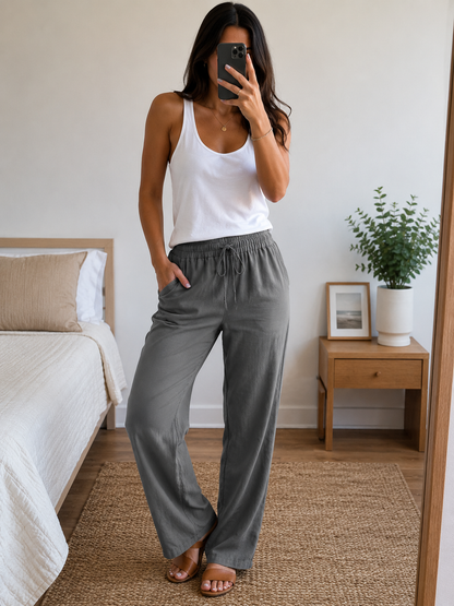 Pantalon Femme Fluide – Confort & Style