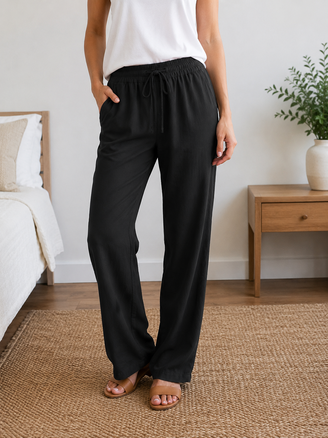 Pantalon Femme Fluide – Confort & Style