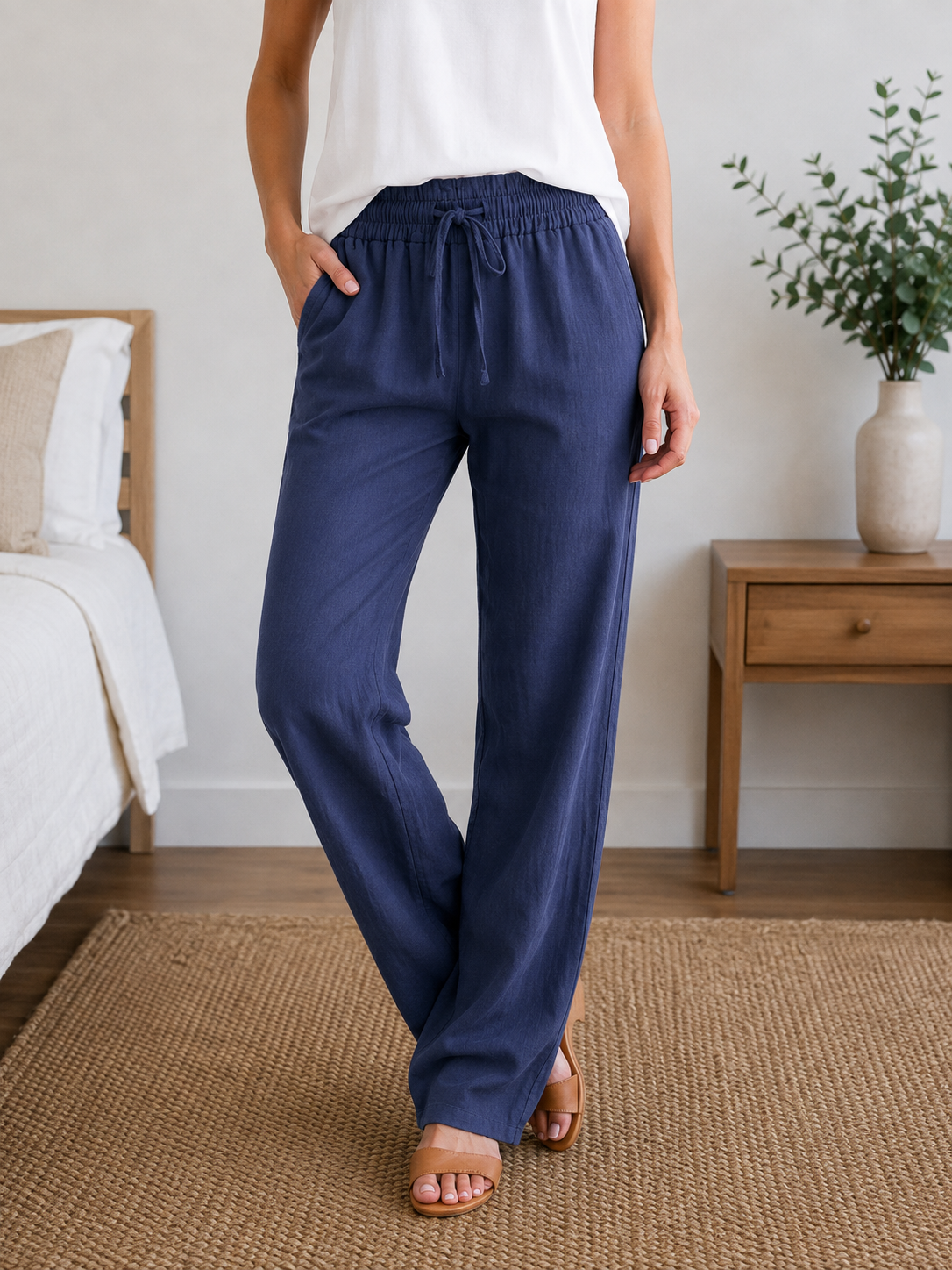 Pantalon Femme Fluide – Confort & Style